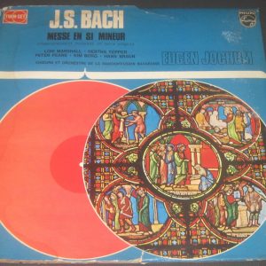 Bach Mass In E Minor  Eugen Jochum  Philips 820068/9 2 LP Gatefold France