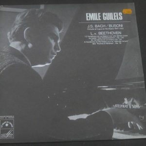 Bach Prelude & Fugue Beethoven Variations Gilels  Piano  Le Chant du Monde LP