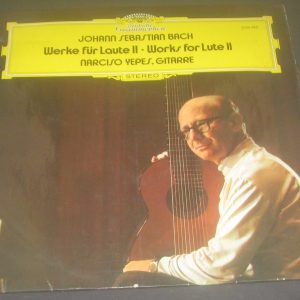 Bach Works For Lute Narciso Yepes  DGG 2530 462 Germany LP