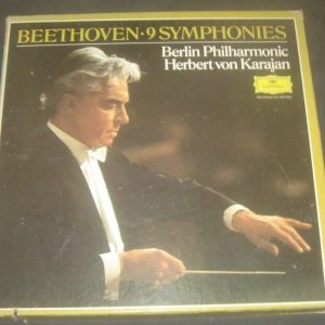 Beethoven –  9 Symphonies Karajan DGG  2740241 8 LP BOX