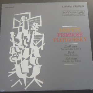 Beethoven / Bach / Schubert – Heifetz Primrose Piatigorsky RCA LSC 2563 LP