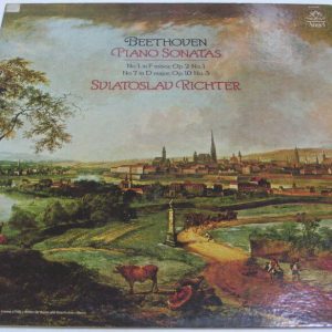 Beethoven Piano Sonatas No. 1 & 7 SVIATOSLAV RICHTER Angel S-37266 QUADRAPHONIC