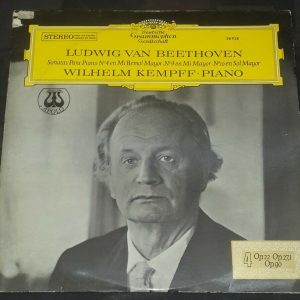 Beethoven Piano Sonatas  Wilhelm Kempff  DGG 38938 LP Tulips