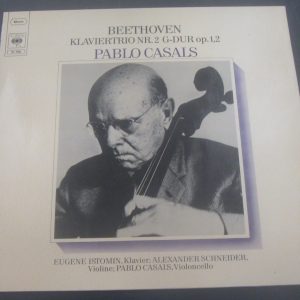 Beethoven – Piano Trio No. 2 Casals Istomin Fuchs CBS 61760 LP EX