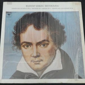 Beethoven Sonatas Fantaisie Piano – Rudolf Serkin Columbia M 32294 lp ex