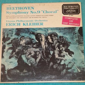 Beethoven ‎– Symphony No.9 “Choral” Kleiber London Richmond‎ B 19083 LP