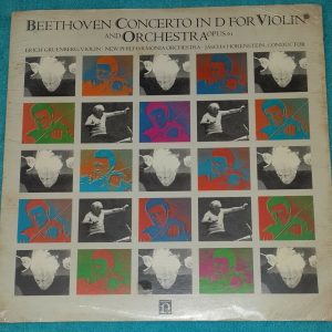 Beethoven ‎- Violin Concerto Horenstein , Gruenberg   Nonesuch H-71381 LP NEW