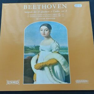 Beethoven string quartets Quatuor Schaffer Musidisc ‎– 30 RC 658 lp ex