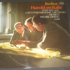 Berlioz – Harold in Italy Fischer-Dieskau Josef Suk Supraphon 410 2005 LP EX