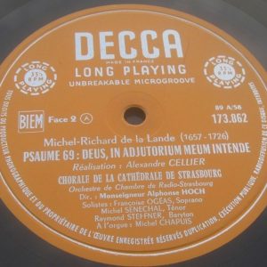 Berlioz / Lande – Senechan / Hoch / Senechan / Steffner Decca 173.862 LP RARE