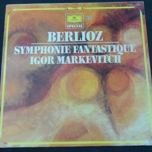 Berlioz – Symphonie Fantastique Markevitch DGG 2544 013 lp EX
