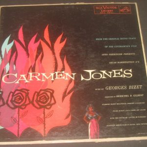 Bizet Carmen Jones Burke Gilbert Dandridge Belafonte RCA LM 1881 USA 1954 LP