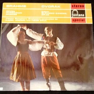Brahms Hungarian Dances Dvorak Slavonic Dances Paul / Ancerl Fontana LP EX