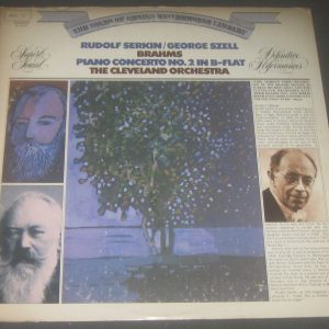 Brahms Piano Concerto No. 2 Serkin Szell CBS M 31849 LP