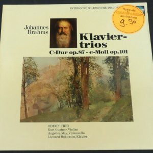 Brahms  Piano Trios  Odeon Trio Saphir  Int 120.903 Germany lp ex