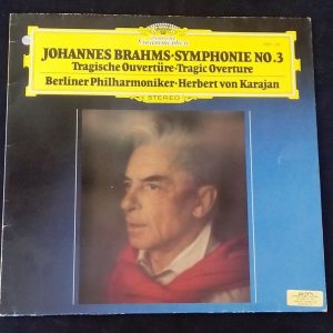 Brahms Symphonie No.3 Etc    Karajan  DGG 2531 133  Germany LP EX