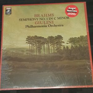 Brahms – Symphony No. 1  Carlo Maria Giulini  ANGEL RL 32095 LP EX