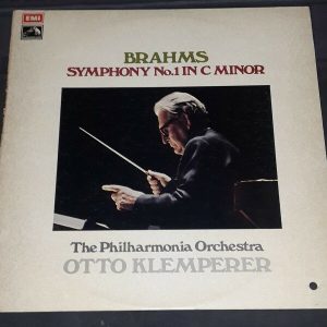 Brahms – Symphony No. 1 Otto Klemperer Angel ASD 2705 LP EX