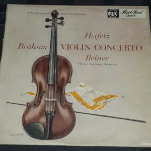 Brahms – Violin Concerto Reiner Heifetz RCA L16114 lp 1955