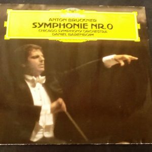 Bruckner – Symphony No. 0 Barenboim DGG 2531 319 Germany lp EX