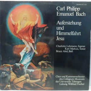C.P.E BACH – Die Auferstehung und Himmelfahrt Jesu 2LP Carus-Verlag FSM 53101/2
