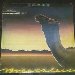 Camel – Breathless  PAX ISK 1162 Israeli LP Israel EX