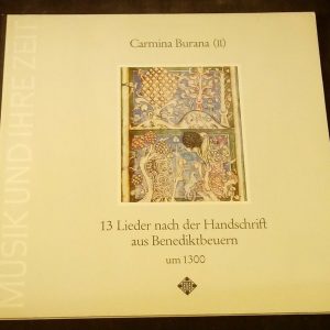 Carmina Burana (II) Studio Der Frühen Musik  Telefunken 6.41235 lp EX