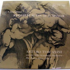 Cherubini – Requiem Mass in C TOSCANINI NBC symphony RCA Israeli 1st press Rare