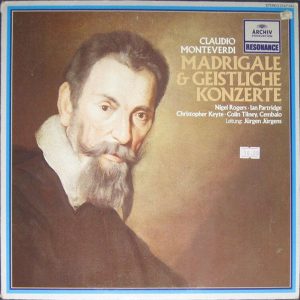 Claudio Monteverdi – Madrigale & Geistliche Konzerte . ARCHIV 2547041 lp