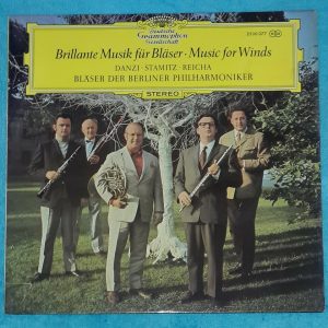 Danzi, Stamitz, Reicha – Music For Winds  Berlin Philharmonic DGG  2530 077 LP