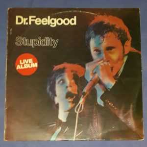 Dr. Feelgood – Stupidity United Artists UAS 29990 Israeli LP Hebrew Print Israel