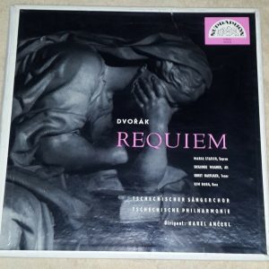 Dvorak ‎– Requiem Karel Ančerl Maria Stader Supraphon ‎50 057/8 2 LP Box EX