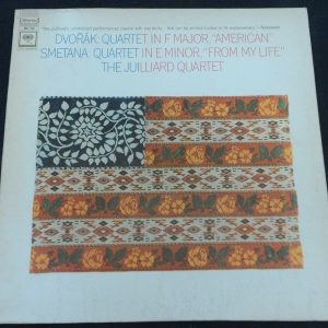 Dvorak / Smetana Quartet The Juilliard Quartet  Columbia  MS 7144 lp EX