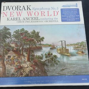 Dvorak Symphony No. 5 Karel Ancerl Parliament ‎ PLP-170 lp