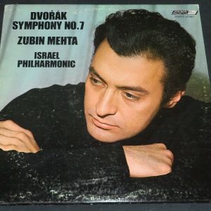 Dvorak – Symphony No. 7 Zubin Mehta  London ffrr CS 6607 LP 1969 EX