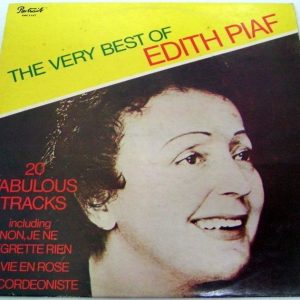 EDITH PIAF – THE VERY BEST OF 20 Fabulous Tracks LP PORTRAIT ISRAELI PRESS RARE