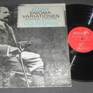 Elgar –  Enigma Variations . Colin Davis Philips lp