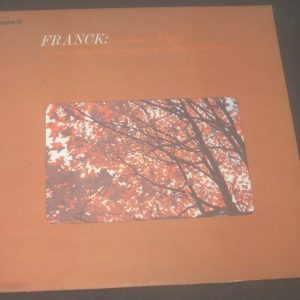 Franck Symphony In D Minor  Golschmann ‎  Pickwick ‎ PC-4012 LP