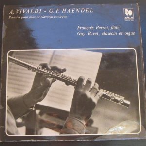 François Perret / Guy Bovet – Vivaldi / Handel  Gallo 3098 lp RARE