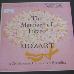 GLYNDEBOURNE FESTIVAL Mozart Marriage of Figaro Highlights  RCA LM 2053 lp EX