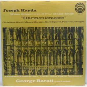 George BARATI Haydn: Mass in B flat Major 1802 / Harmoniemesse LYRICHORD