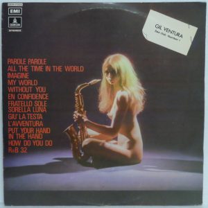 Gil Ventura – Sax Club – Number 1 LP vinyl 1972 Israel Pressing Nude Sexy Cover