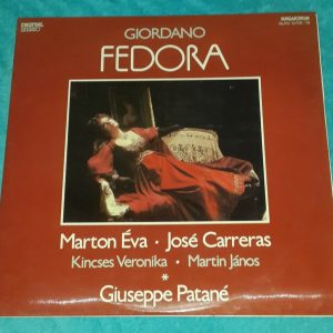 Giordano ‎– Fedora Marton Carreras Patane Hungaroton SLPD 12578-79 2 LP EX