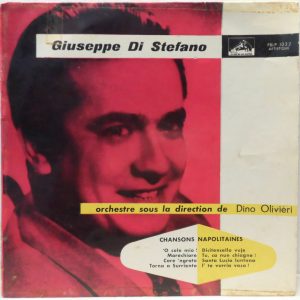 Giuseppe di Stefano – Chansons Napolitaines 10″ Dino Olivieri France FBLP 1022