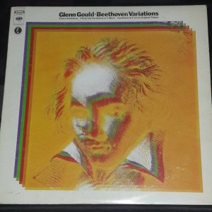 Glenn Gould ‎– Beethoven Variations Columbia M 30080 LP EX