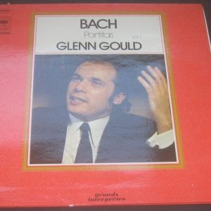 Glenn Gould – Piano Bach Partitas Vol.1 CBS 75521 LP EX