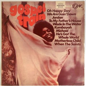 Gospel Train – Reverend Mose Davis Jonathan Harper The Glory Singers LP Israel