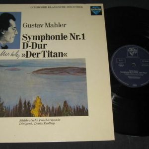 Gustav Mahler SYMPHONY no 1 sudd. Philharmonic zsoltay Saphir lp
