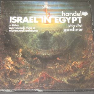 HANDEL Israel in Egypt   Eliot Gardiner   Erato – STU 71245 2 LP Box
