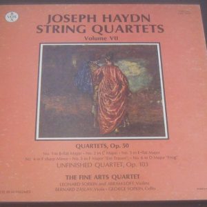 HAYDN – String Quartets Vol 7 FINE ARTS QUARTET VOX SVBX 595 3 LP BOX USA